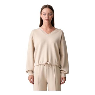 Scotch & Soda Mujer, Sudaderas, Beige, Talla: L