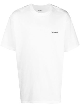 Carhartt Work in Progress White Logo t-shirt