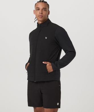 Vuori Clothing Sunday Insulated Hybrid Jacket | Black | Medium