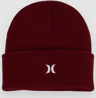 Hurley Hurley Icon Cuff 2.0 Beanie rot