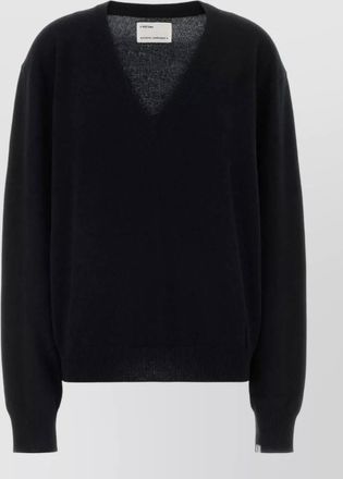 Extreme Cashmere cashmere v-neck ribbed-trim sweater