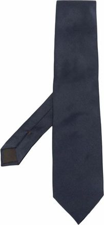Caruso Cravatta in seta tono su tono - - Accessories - Uomo - Blu - ONE SIZE