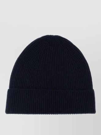 Ballantyne ribbed cashmere beanie