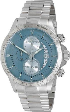 Torino Carrero Winner Circle Chronograph Quartz Blue Dial Mens Watch JCISS101UBU