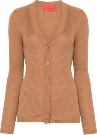Wild Cashmere Cardigan Cloe - Marrone