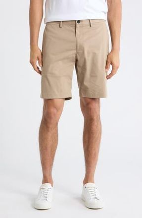 Theory Zaine Stretch Cotton Chino Shorts in Bark at Nordstrom Rack, Size 34