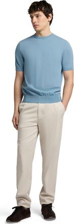 Onia Mercerized Cotton Knit Tee in Marine at Nordstrom, Size Xx-Large