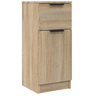 vidaXL Vidaxl - Aparador De Madera Contrachapada Roble Sonoma 30x30x70 Cm