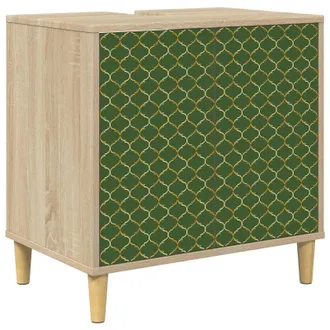 vidaXL Mobile Da Bagno Geleen Sonoma 60 X 40 X 60 Cm Vidaxl