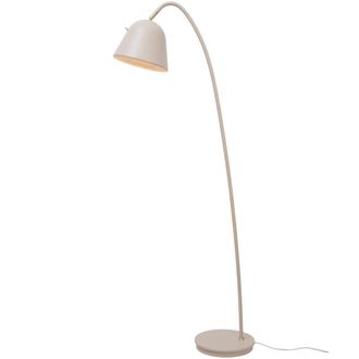 Nordlux Premium Indoor Floor Lamp Brown Metal E27 Adjustable Head - Mains Powered, IP20 in Beige