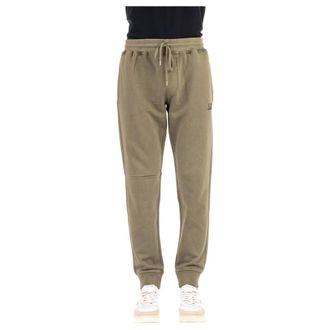 C.P. Company C.p. Company - Sweatpants met trekkoord - Heren - Broeken - Groen - Maat: XL Katoen