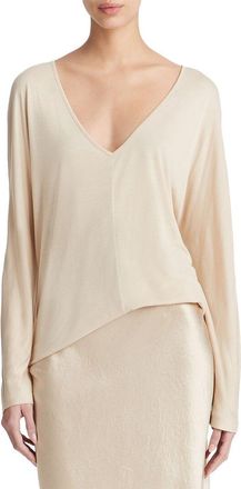 Vince Relaxed V-Neck Top