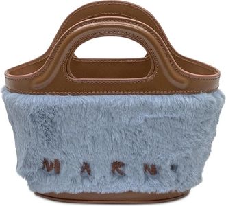 Marni Tote Bag - Dames - Handtassen - Blauw - ONE Size - Leer - Tassen
