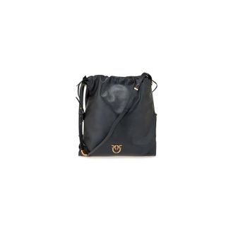 Pinko Slouchy Extra Vitello Morbido - female - PINKO - Cross Body Bags - Black - ONE SIZE - Bags
