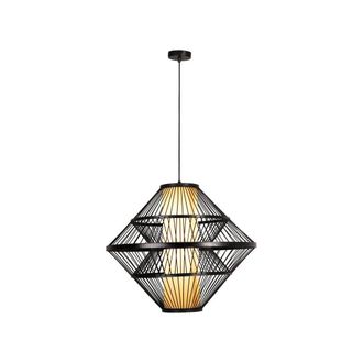 Netlighting Lucide PASQUINO Pendant light &Oslash; 60 cm 1xE27 Black | Essential