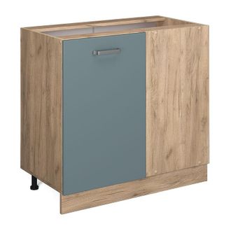 Vicco Armario De Esquina R-line, Gris Azulado, 86 Cm, Et Antracita