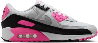 Nike Womens Air Max 90 - Shoes White/Wolf Grey/Pink Glow Size 10.0
