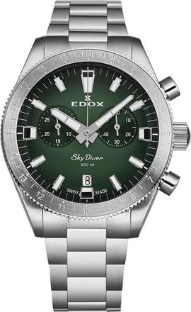 Edox Mens Skydiver Watch, Circa 2020S (Authentic Pre-Loved)