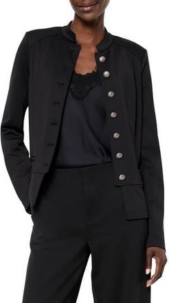 Nic+Zoe Ponte Jacket in Black Onyx at Nordstrom Rack, Size Large