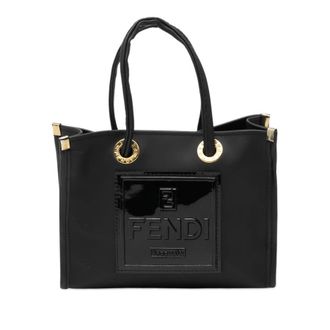 Fendi Pre-owned Fendi Mini Rubber FF Logo Shopper Tote 5MTWBM3XZFRXLIWJ