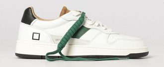D.A.T.E. D. A.T. E. Court 2.0 Low Top Calfskin Sneakers with Perforated Toe