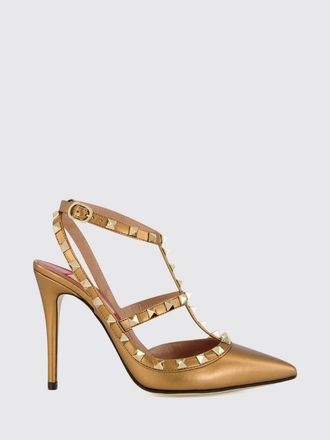 Valentino Garavani High Heel Shoes Woman color Gold