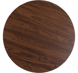 Kare Design Tablero de mesa schickeria aspecto nogal &oslash;80cm