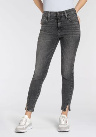 Levi's Skinny-fit-Jeans LEVIS 720 SUPER SKINNY YOKED, Damen, Gr. 27, L&auml;nge 32, schwarz (voids in space), Denim/Jeans, Obermaterial: 70% Baumwolle, 20% Polyes