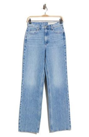 Rag & Bone Shannon High Waist Straight Leg Jeans in Wakefield at Nordstrom Rack, Size 26