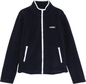 Sporty & Rich Ezia Logo-embroidered Fleece Sweatshirt