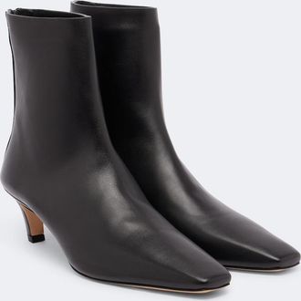 Toteme Leather ankle boots