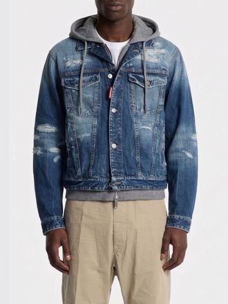 Dsquared2 Jacket Men color Blue