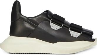 Rick Owens Temple Burritogeth Sneakers - Heren - Sneakers - Zwart - 43 EU - Leer - Schoenen