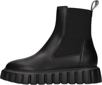 Voile Blanche Grenelle Chelsea - Dames - Chelseaboots - Zwart - 39 EU - Leer - Schoenen