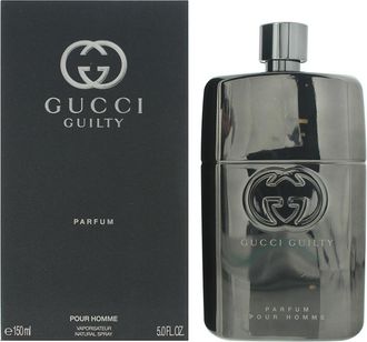 Gucci Mens Guilty Pour Homme Parfum 150ml Spray for Him - One Size