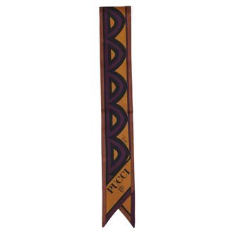 Pucci Pa&ntilde;uelo de seda - Accessories - Mujer - Multicolor - ONE SIZE