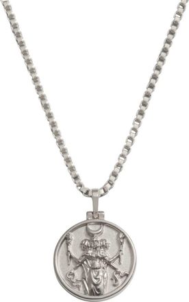 Awe Inspired Mini Goddess Pendant Necklace in 925 Sterling Silver at Nordstrom