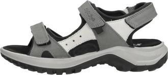 Imac Lexa Sandal - Dames - Sandalen - Grijs - 42 EU - Leer - Schoenen