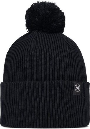 Buff Knitted Beanie Renvi Pom M&uuml;tze - Unisex | schwarz