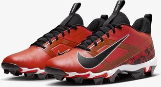 Nike Alpha Menace 4 Shark FQ4536-600 Men Picante Red Football Cleats GBNC1673