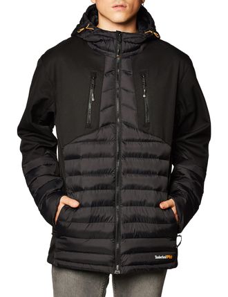 Timberland Mens Hypercore Jacket, Black, XL