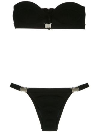 Amir Slama buckles bikini set - Nero