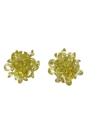 Roxanne Assoulin The Cubic Cluster Earrings in Olive at Nordstrom