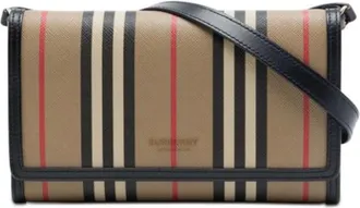Burberry Vintage, unisex, Bruin, ONE Size, Pre-owned Vintage Crossbody Bag