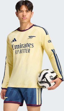 adidas Arsenal fc 26/27 terza maglia autentica a maniche lunghe in almost yellow-Giallo