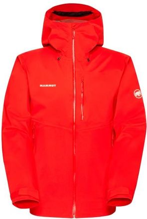 Mammut Alto Guide Hardshell Hooded Jacket Regenjacke für Herren | rot