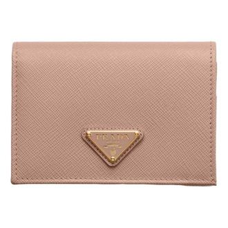 Prada (WMNS) PRADA SS26 Small Saffiano Leather Wallet Powder Pink 1MV021-QHH-F0236