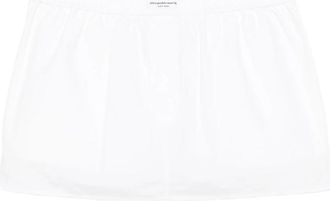 Alexander Wang Mini Logo-patch Boxer-style Shorts