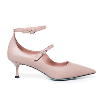 Fratelli Russo Pumps, female, Beige, Size: 10 US Colorful Sole Leather Heel Sandals