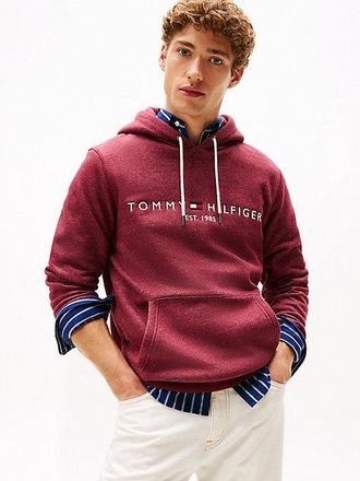 Tommy Hilfiger Logo Embroidery Flex Fleece Hoody